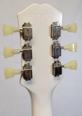 Epiphone - 1961 Les Paul SG Standard Electric Guitar with Case - Aged Classic White 2